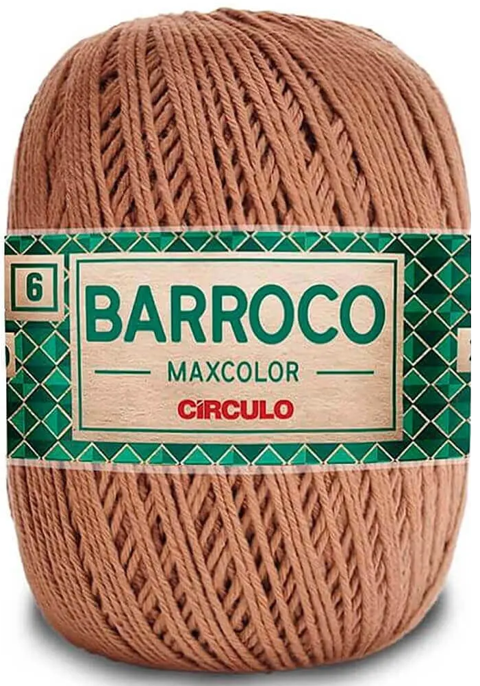 BARBANTE BARROCO MAXCOLOR N6 CIRCULO 400G BARBANTE BARROCO MAXCOLOR N6 CIRCULO 400G