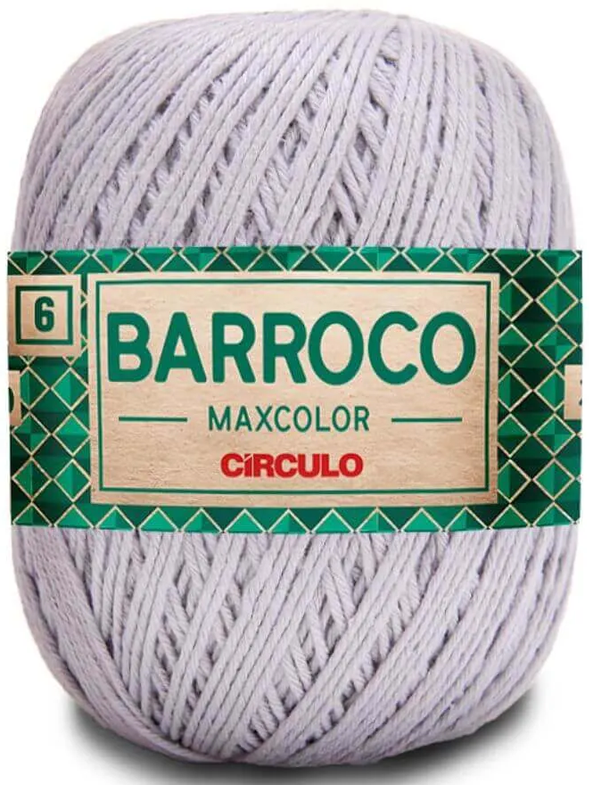 BARBANTE BARROCO MAXCOLOR N6 CIRCULO 400G BARBANTE BARROCO MAXCOLOR N6 CIRCULO 400G