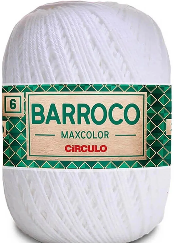 BARBANTE BARROCO MAXCOLOR N6 CIRCULO 400G BARBANTE BARROCO MAXCOLOR N6 CIRCULO 400G