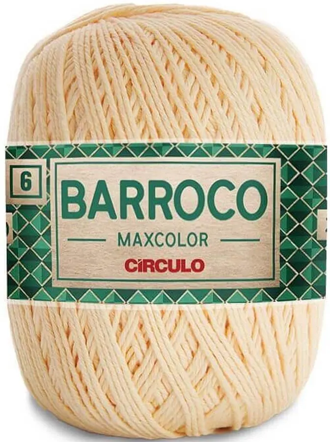 BARBANTE BARROCO MAXCOLOR N6 CIRCULO 400G BARBANTE BARROCO MAXCOLOR N6 CIRCULO 400G