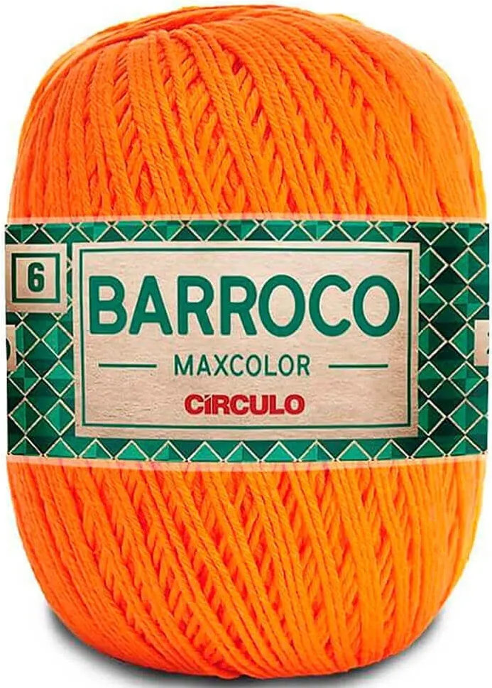 BARBANTE BARROCO MAXCOLOR N6 CIRCULO 400G BARBANTE BARROCO MAXCOLOR N6 CIRCULO 400G