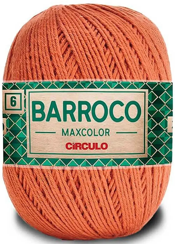 BARBANTE BARROCO MAXCOLOR N6 CIRCULO 400G BARBANTE BARROCO MAXCOLOR N6 CIRCULO 400G
