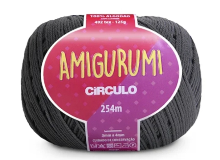 LINHA AMIGURUMI CIRCULO LINHA AMIGURUMI CIRCULO