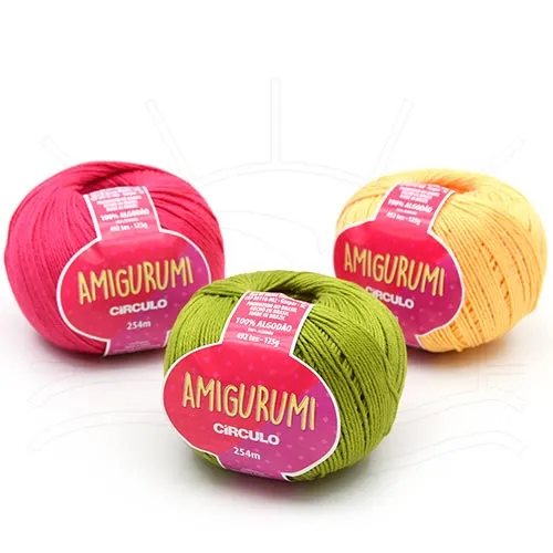 LINHA AMIGURUMI CIRCULO LINHA AMIGURUMI CIRCULO