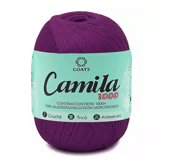 CAMILA 1000 4430 LINHA CROCHE CAMILA 1000 4430 LINHA CROCHE