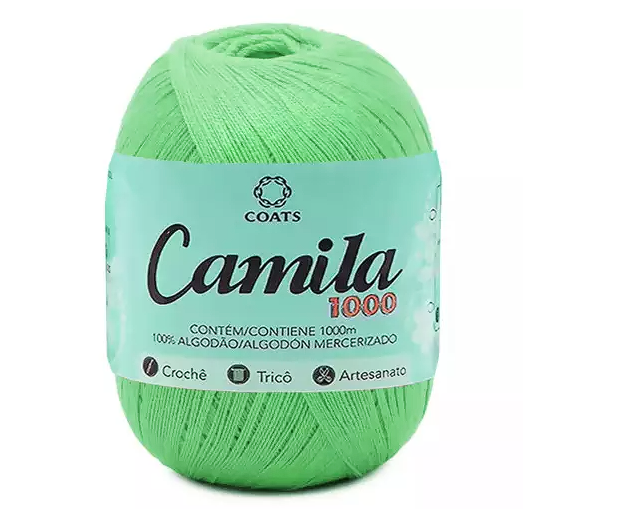 CAMILA 1000 4430 LINHA CROCHE CAMILA 1000 4430 LINHA CROCHE