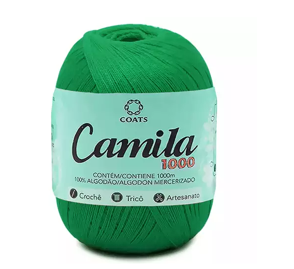 CAMILA 1000 4430 LINHA CROCHE CAMILA 1000 4430 LINHA CROCHE