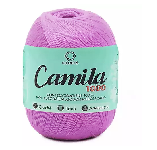 CAMILA 1000 4430 LINHA CROCHE CAMILA 1000 4430 LINHA CROCHE