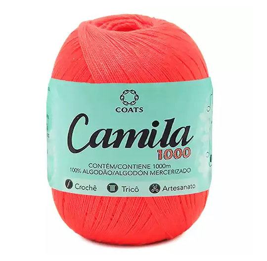 CAMILA 1000 4430 LINHA CROCHE CAMILA 1000 4430 LINHA CROCHE