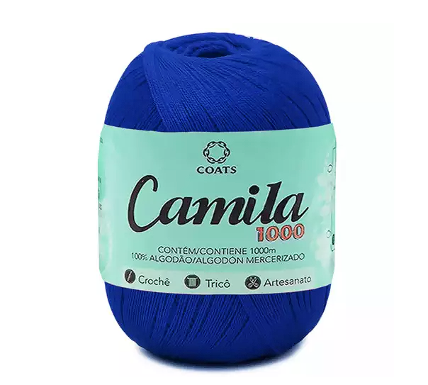 CAMILA 1000 4430 LINHA CROCHE CAMILA 1000 4430 LINHA CROCHE