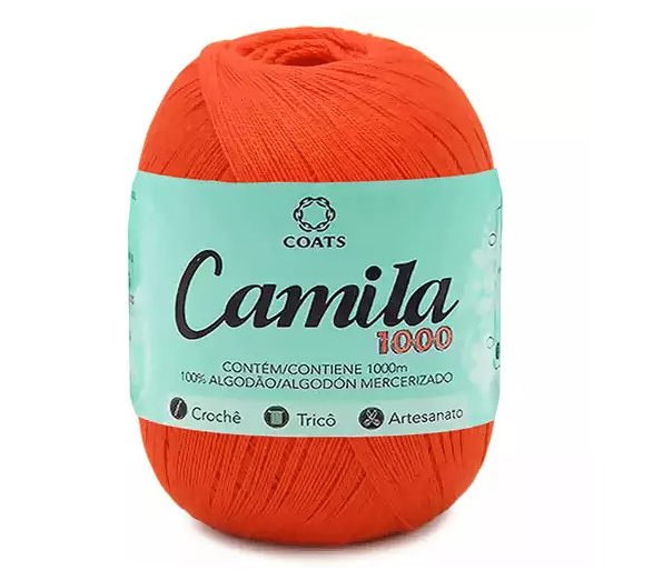 CAMILA 1000 4430 LINHA CROCHE CAMILA 1000 4430 LINHA CROCHE