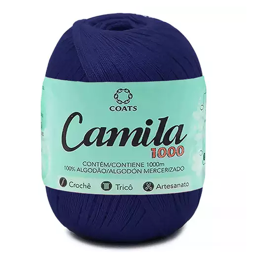 CAMILA 1000 4430 LINHA CROCHE CAMILA 1000 4430 LINHA CROCHE