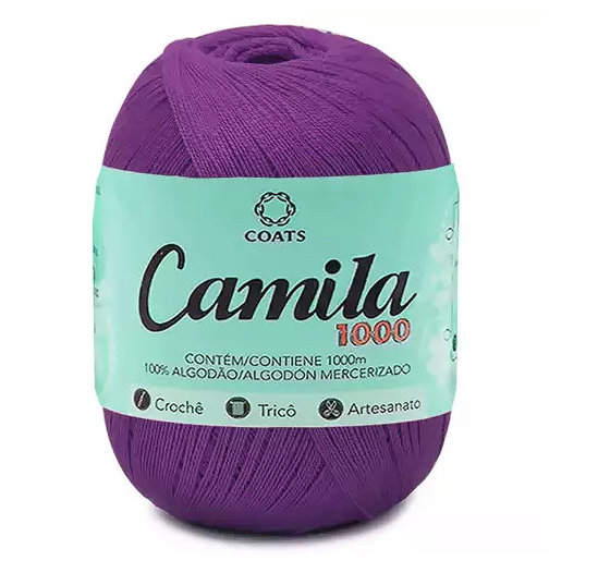 CAMILA 1000 4430 LINHA CROCHE CAMILA 1000 4430 LINHA CROCHE