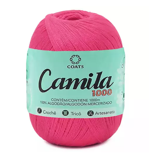 CAMILA 1000 4430 LINHA CROCHE CAMILA 1000 4430 LINHA CROCHE