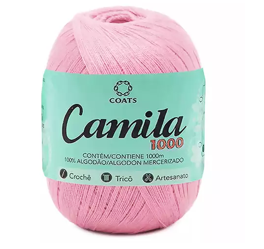 CAMILA 1000 4430 LINHA CROCHE CAMILA 1000 4430 LINHA CROCHE