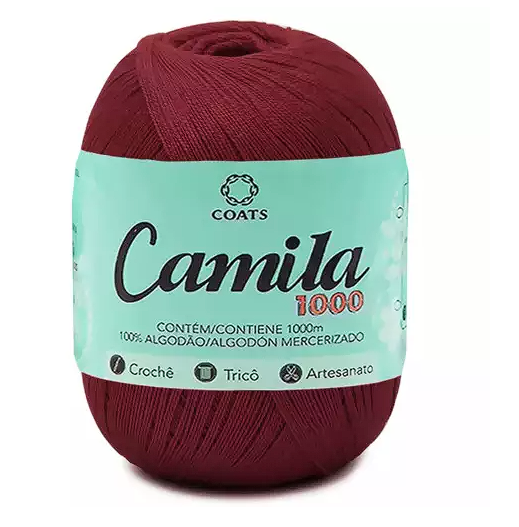 CAMILA 1000 4430 LINHA CROCHE CAMILA 1000 4430 LINHA CROCHE