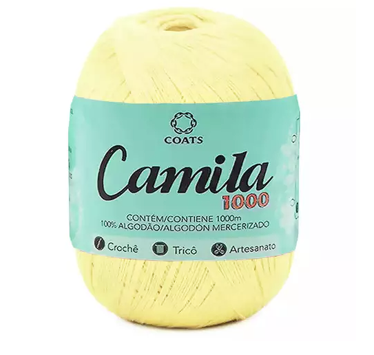 CAMILA 1000 4430 LINHA CROCHE CAMILA 1000 4430 LINHA CROCHE