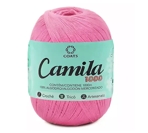 CAMILA 1000 4430 LINHA CROCHE CAMILA 1000 4430 LINHA CROCHE