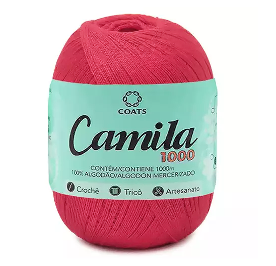 CAMILA 1000 4430 LINHA CROCHE CAMILA 1000 4430 LINHA CROCHE