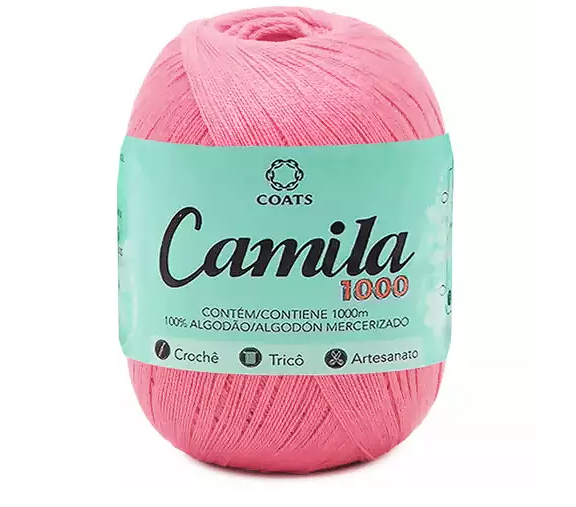 CAMILA 1000 4430 LINHA CROCHE CAMILA 1000 4430 LINHA CROCHE