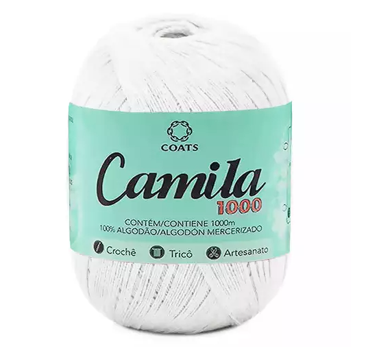 CAMILA 1000 4430 LINHA CROCHE CAMILA 1000 4430 LINHA CROCHE