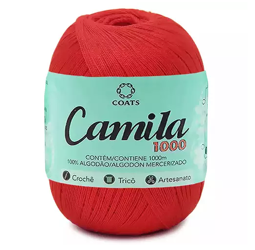 CAMILA 1000 4430 LINHA CROCHE CAMILA 1000 4430 LINHA CROCHE
