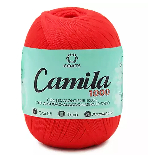 CAMILA 1000 4430 LINHA CROCHE CAMILA 1000 4430 LINHA CROCHE