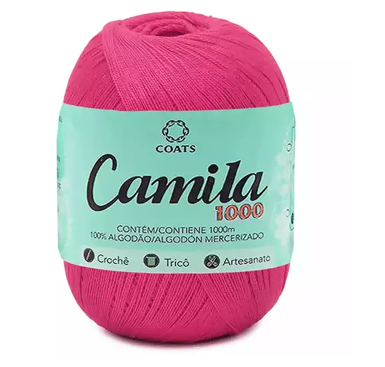 CAMILA 1000 4430 LINHA CROCHE CAMILA 1000 4430 LINHA CROCHE