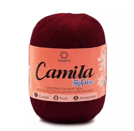 CAMILA FASHION 500M LINHA CROCHE CAMILA FASHION 500M LINHA CROCHE