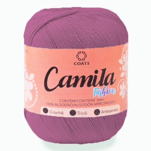 CAMILA FASHION 500M LINHA CROCHE CAMILA FASHION 500M LINHA CROCHE