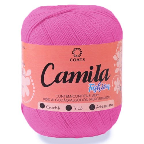 CAMILA FASHION 500M LINHA CROCHE CAMILA FASHION 500M LINHA CROCHE