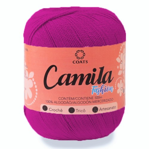 CAMILA FASHION 500M LINHA CROCHE CAMILA FASHION 500M LINHA CROCHE