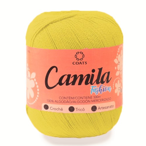 CAMILA FASHION 500M LINHA CROCHE CAMILA FASHION 500M LINHA CROCHE