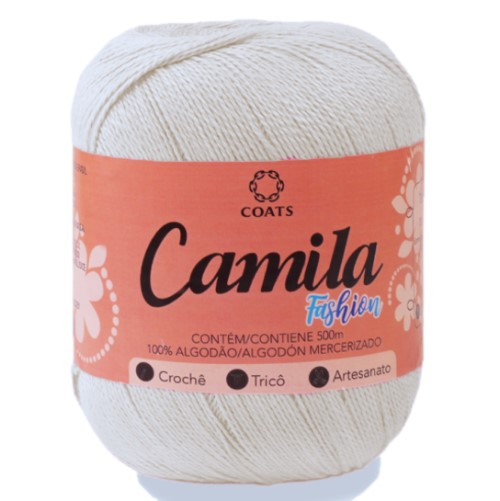 CAMILA FASHION 500M LINHA CROCHE CAMILA FASHION 500M LINHA CROCHE