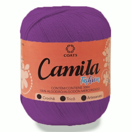 CAMILA FASHION 500M LINHA CROCHE CAMILA FASHION 500M LINHA CROCHE