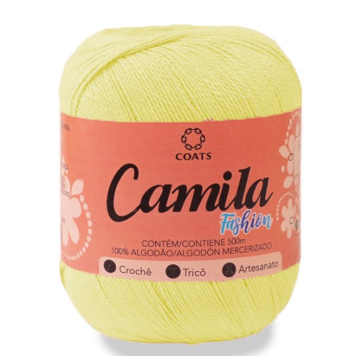 CAMILA FASHION 500M LINHA CROCHE CAMILA FASHION 500M LINHA CROCHE