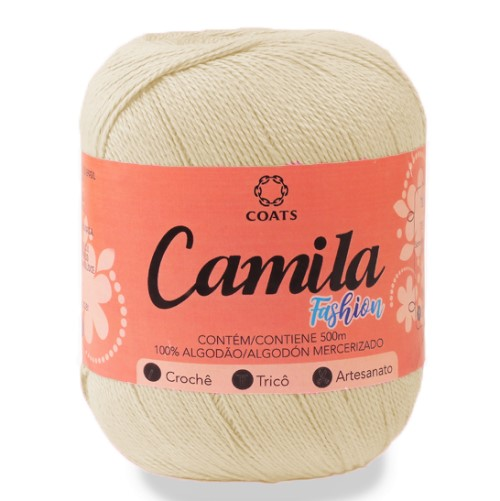 CAMILA FASHION 500M LINHA CROCHE CAMILA FASHION 500M LINHA CROCHE