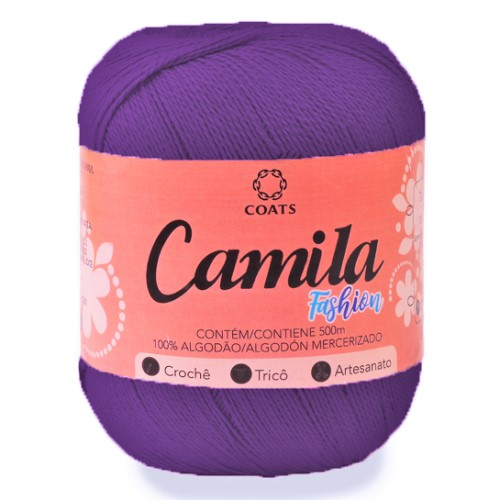 CAMILA FASHION 500M LINHA CROCHE CAMILA FASHION 500M LINHA CROCHE