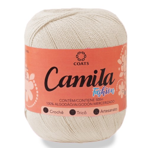 CAMILA FASHION 500M LINHA CROCHE CAMILA FASHION 500M LINHA CROCHE
