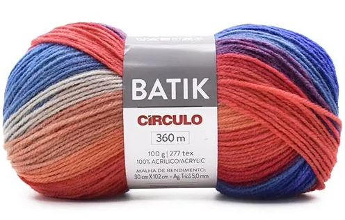 FIO BATIK 100G CIRCULO FIO BATIK 100G CIRCULO