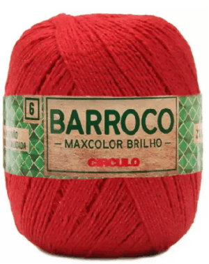 BARBANTE MAXCOLOR BRILHO 200G CIRCULO 6 FIOS