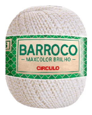 BARBANTE MAXCOLOR BRILHO 200G CIRCULO 6 FIOS