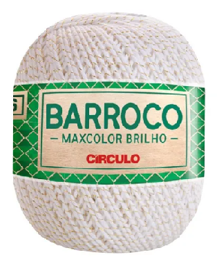 BARBANTE MAXCOLOR BRILHO 200G CIRCULO 6 FIOS BARBANTE MAXCOLOR BRILHO 200G CIRCULO 6 FIOS
