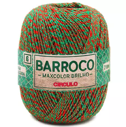 BARBANTE MAXCOLOR BRILHO 200G CIRCULO 6 FIOS BARBANTE MAXCOLOR BRILHO 200G CIRCULO 6 FIOS