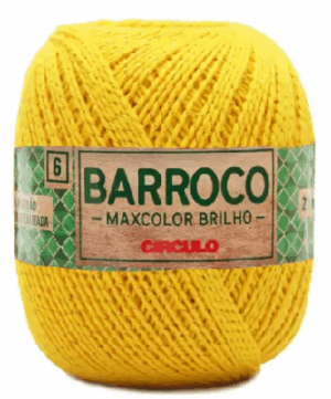 BARBANTE MAXCOLOR BRILHO 200G CIRCULO 6 FIOS