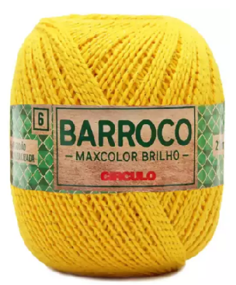 BARBANTE MAXCOLOR BRILHO 200G CIRCULO 6 FIOS BARBANTE MAXCOLOR BRILHO 200G CIRCULO 6 FIOS