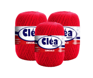 LINHA CLEA 1000 CIRCULO - KIT COM 3 NOVELOS