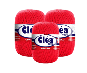 LINHA CLEA 1000 CIRCULO - KIT COM 3 NOVELOS