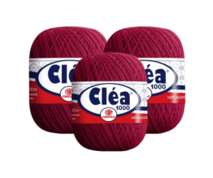LINHA CLEA 1000 CIRCULO - KIT COM 3 NOVELOS