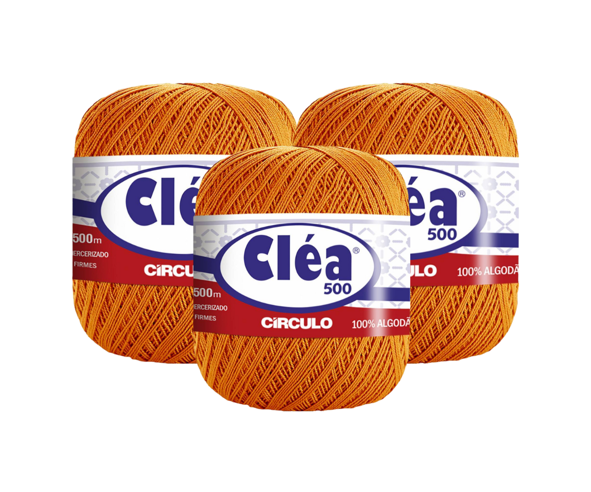 LINHA CLEA 1000 CIRCULO – KIT COM 3 NOVELOS LINHA CLEA 1000 CIRCULO - KIT COM 3 NOVELOS